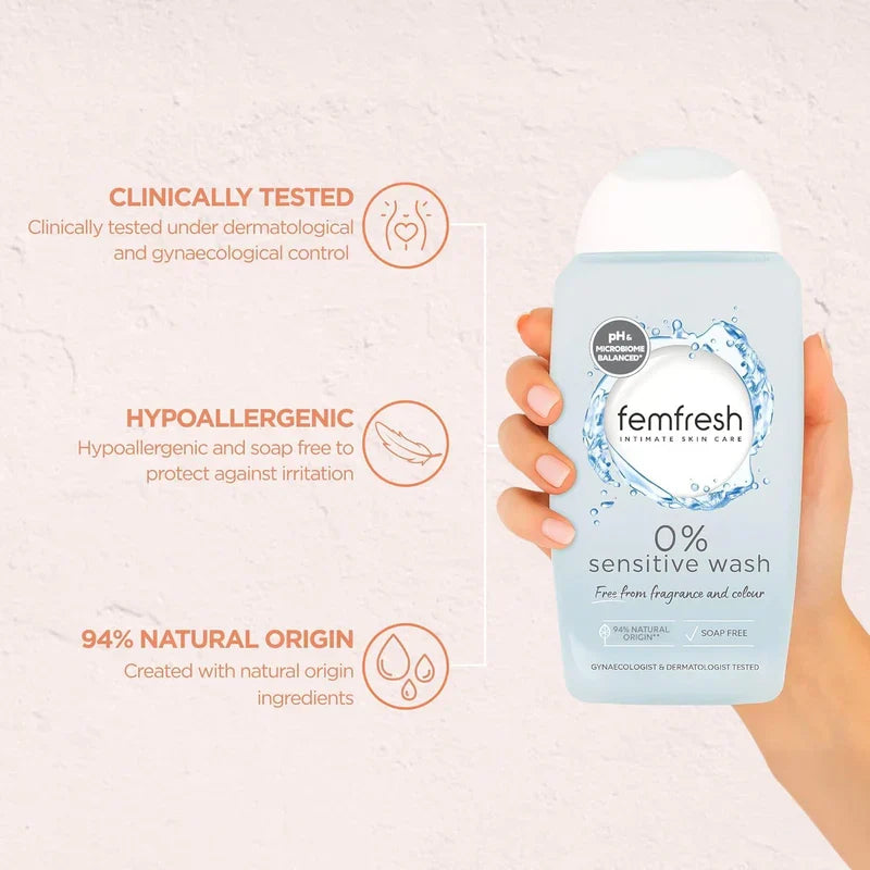 Femfresh – 0% Sensitive Intimate Wash