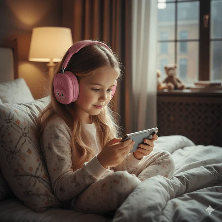 LABUBU – سماعات رأس لاسلكية بتقنية البلوتوث
